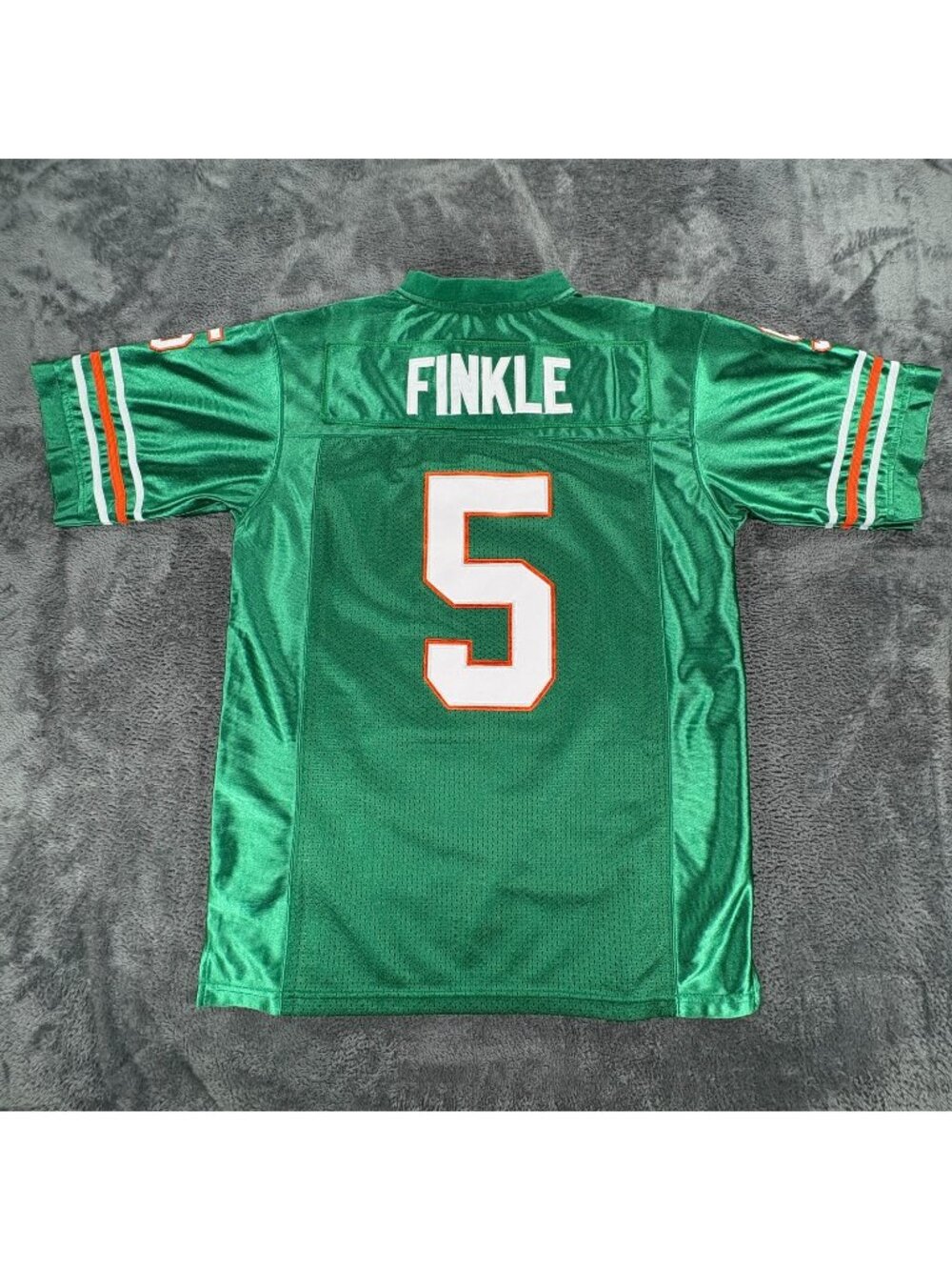 Ray Finkle Miami Dolphins Jersey Mens S/M #5 Ace Ventura Stitched Green NWOT NEW